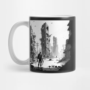 Post apocalyptic Design The last of us style Mug
